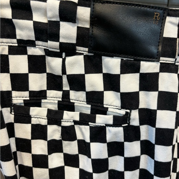 R13 slouch checkered pants ** - Picture 11 of 16